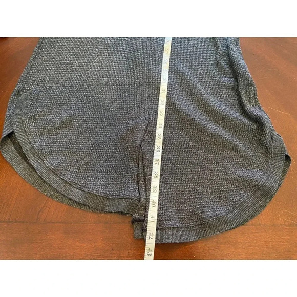 Wilt Charcoal Gray Thermal Long Sleeve Sweater Dress Size S - Picture 11 of 11